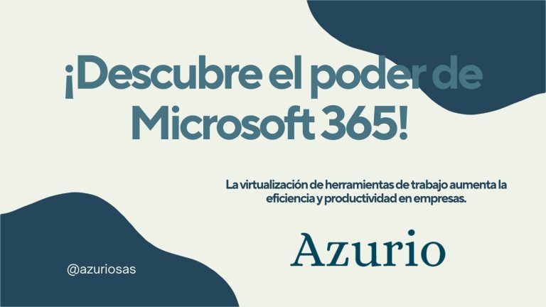¡Descubre el poder de Microsoft 365! Explora las funcionalidades de esta herramienta