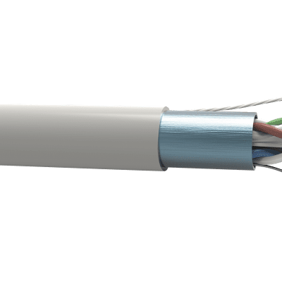 CABLE TRANSMISION DE DATOS GIGALAN F/UTP 23AWGX4P CAT .6A LSZH