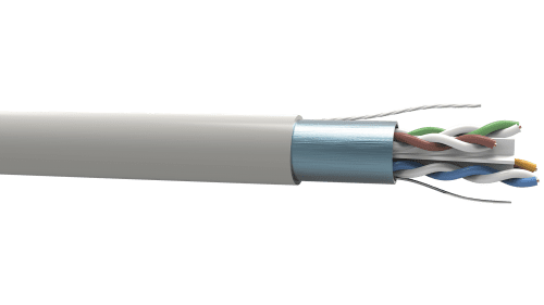 CABLE TRANSMISION DE DATOS GIGALAN F/UTP 23AWGX4P CAT .6A LSZH