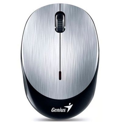 Mouse inalambrico GENIUS Bluetooth 4.0, recargable color gris plata