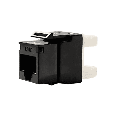 JACK - Conector para RJ45 - CAT6 - 180/90 grados