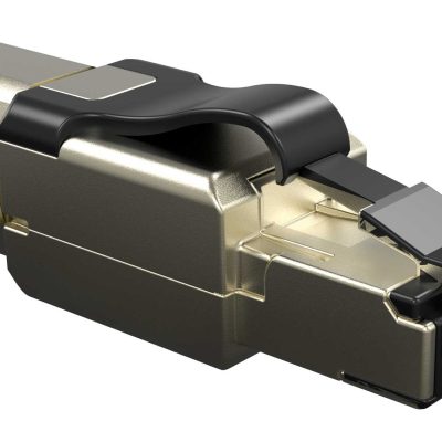 CONECTOR RJ45 MACHO DE CAMPO CAT.6A INDUSTRIAL BLINDADO T568