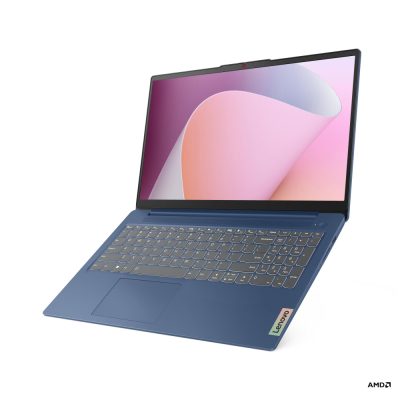 Portátil Lenovo IdeaPad Slim 3 15ABR8 AMD Ryzen 7 5825U 15,6 Pulgadas FHD Memoria 16GB Estado Solido 512GB Windows 11 Home Color Azul
