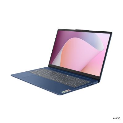 Portátil Lenovo IdeaPad Slim 3 15AMN8 AMD Ryzen 5 7520U 15.6 Pulgadas FHD Memoria 16GB Estado Solido 512GB Windows 11 Home Color Azul