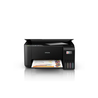 Impresora EPSON Multifuncional Color Ecotank L3210 COLOR Negro