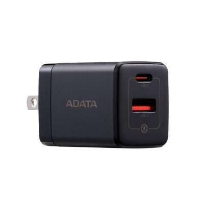 CARGADOR 35W - 1PUERTOS USB TYPE C- 1 PUERTO USB TYPE A + NEGRO