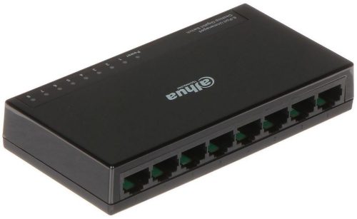 Switch Dahua Giga No Administrable 8 puertos 10/100/1000 (Plástico)