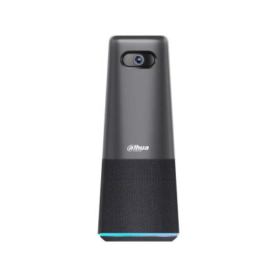 Cámara Dahua USB todo en uno 1080P,2MP / FHD a 30fps, gran angular de 100° reducción de ruido digital 3D,Procesamiento de voz multidimensional, presenta más naturaleza, voz abundante y clara,Algoritmo de matriz omnidireccional de 4 micrófonos, captación de sonido de 360° y 4mts (radio),Admite reducción de ruido AI/AEC/ANS/AGC; Suprima eficazmente