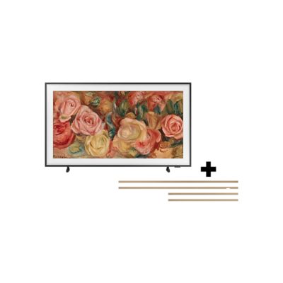 Televisor Samsung FLAT QLED FRAME Smart TV 65 pulgadas, UHD 4K /3,840 x 2,160 / DVB-T2 / Wifi 5/ Modo Arte/ NQ4 AI Gen 2 procesador/ 144Hz/ Pantalla mate /Bluetooth 5.3/ Dual Led / asistente de voz / Multiview/ modo ambiente/ Modo Juego/ HDMI x 4 / USB x 2 /LAN/ One conect /40W audio/ abre y edita archivos de Office/ Control Solar/Garantía 1 añ