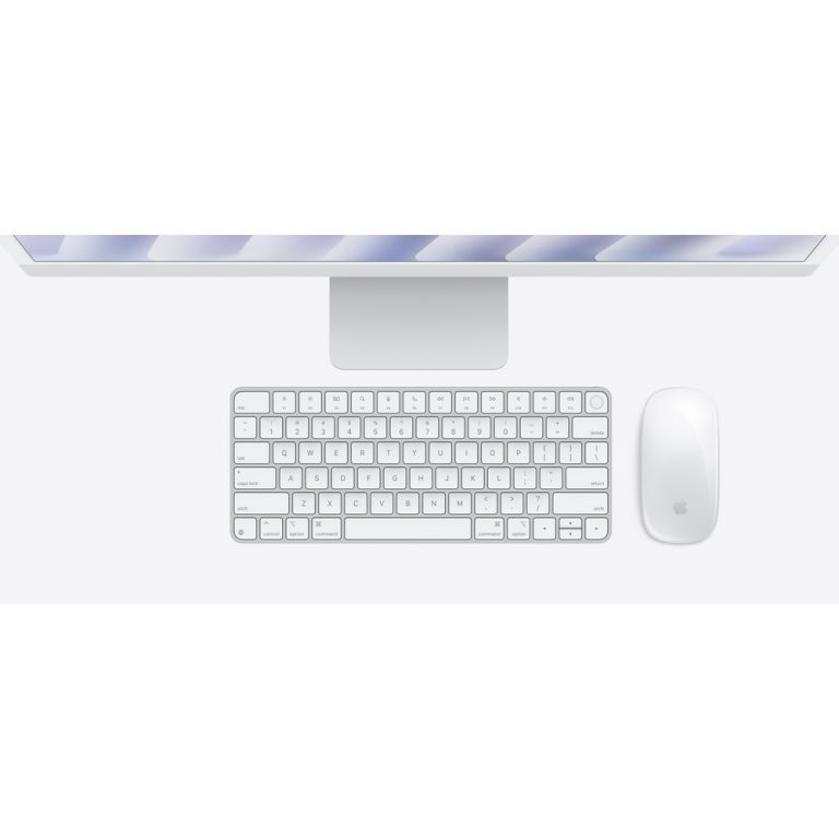 24-inch iMac with Retina 4.5K display, Nano-texture glass: Apple M4 chip with 10-core CPU and 10-core GPU, 256GB SSD, 16GB – Silver