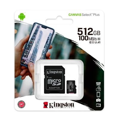 Memoria micro SD Canvas Go Plus 512G V30 Card + ADP