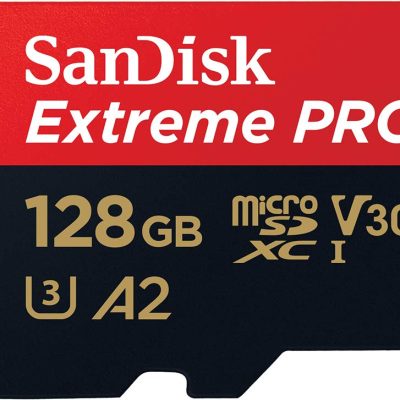 MicroSD SanDisk Extreme Pro UHS-I con adaptador 128GB