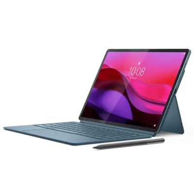 Tablet Lenovo YOGA TAB PLUS TB520FU Pantalla 12,7 Pulgadas 3K Conectividad Solo Wifi Memoria 16GB + Almacenamiento 256GB Color Cerceta de marea Incluye teclado y Lapiz